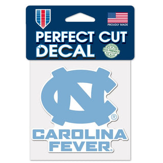 North Carolina Tar Heels SLOGAN Perfect Cut Color Decal 4" x 4"