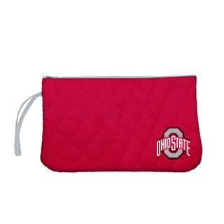 Ohio State Quilted Wristlet