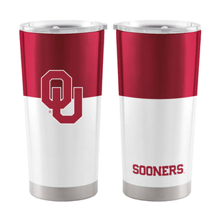 Oklahoma 20oz Colorblock Stainless Tumbler