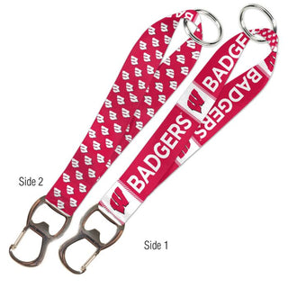 Wisconsin Badgers Keystrap Bottle Opener