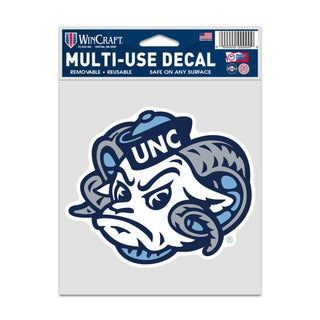 North Carolina Tar Heels SECONDARY LOGO Fan Decals 3.75" x 5"