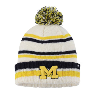 47 Brand Michigan Wolverines Youth Natural Driftway 47 Cuff Knit