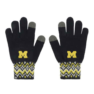 47 Brand Michigan Wolverines Navy Elsa 47 Glove