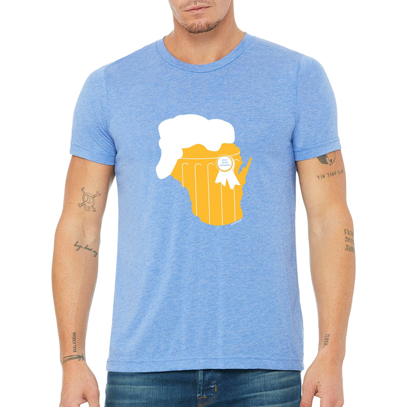 Best Beer Drinkers - Blue Triblend