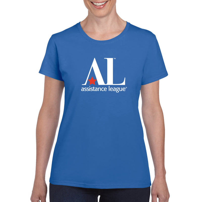 Assistance League Logo Womens T-Shirt - Royal