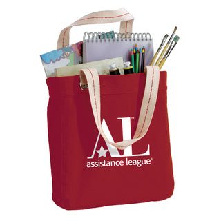 Assistance League Logo Allie Tote - Sangria