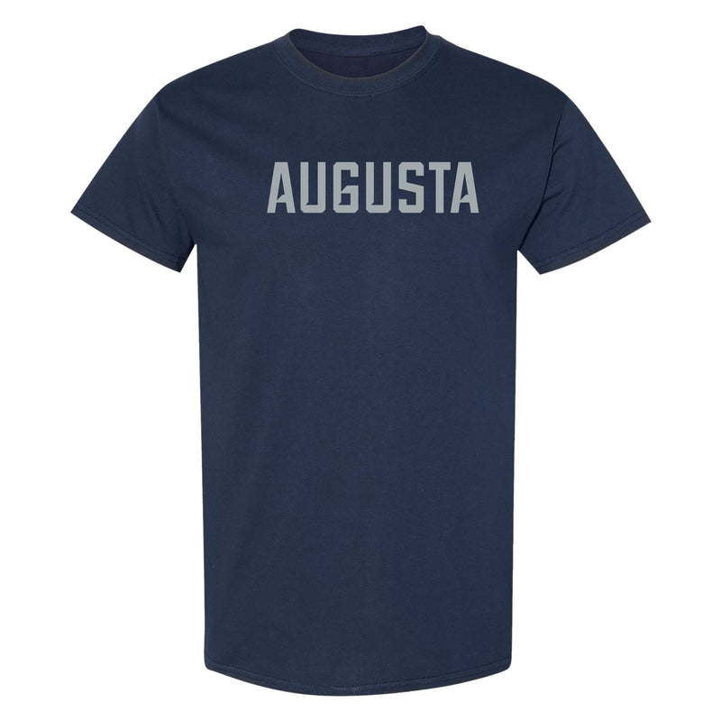 Augusta University Basic Block T-Shirt - Navy