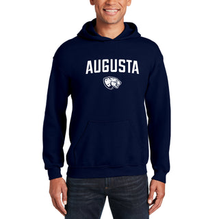 Augusta University Arch Logo Hoodie - Navy