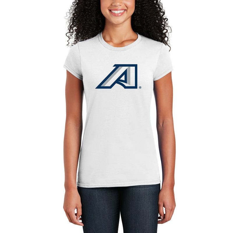 Augusta University Primary Logo Womens T-Shirt - White