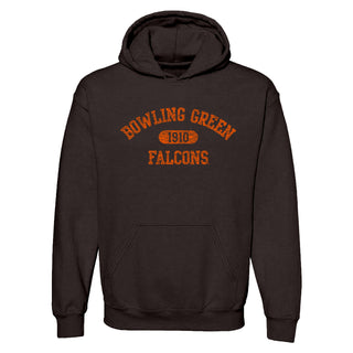 Bowling Green Athletic Arch Hoodie - Dark Chocolate