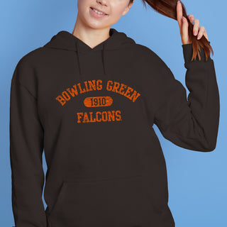 Bowling Green Athletic Arch Hoodie - Dark Chocolate