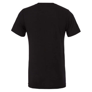 Indiana University Hoosiers Harbor Script Canvas Short Sleeve Triblend T-Shirt - Solid Black