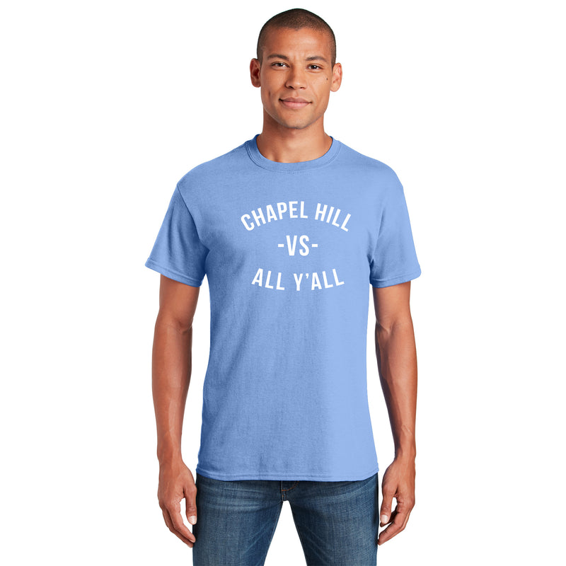 Chapel Hill Vs All Yall Softstyle T Shirt - Carolina Blue
