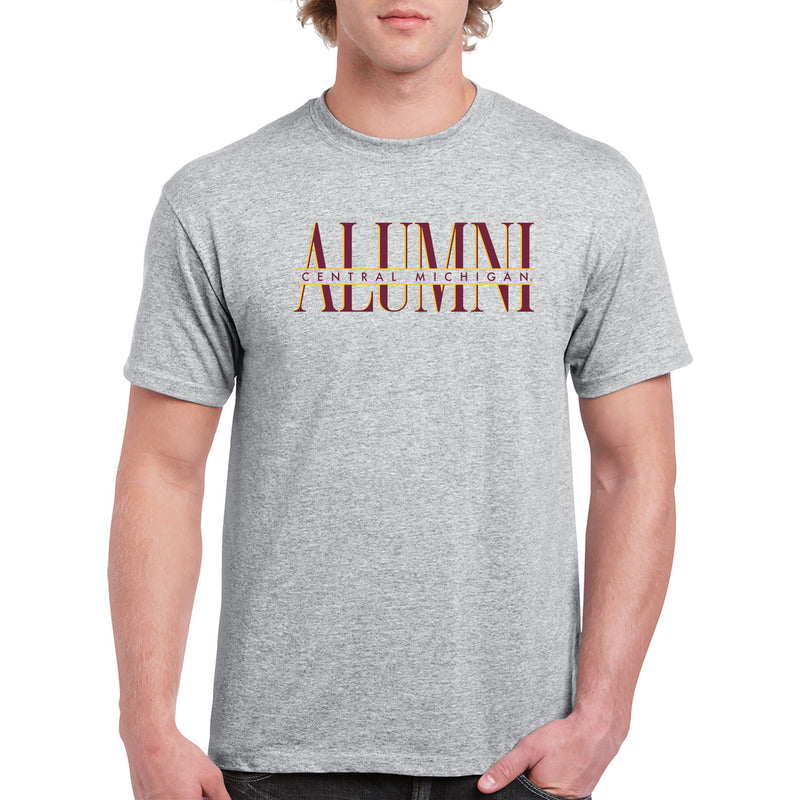 Central Michigan Classic Alumni T-Shirt - Sport Grey