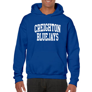 Creighton Front Back Print Hoodie - Royal