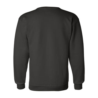 Iowa Arch Applique Champion Powerblend Crewneck - Black