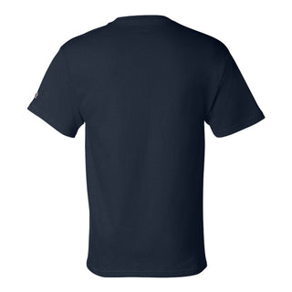 Michigan Arch Logo Champion SS T-Shirt - Navy