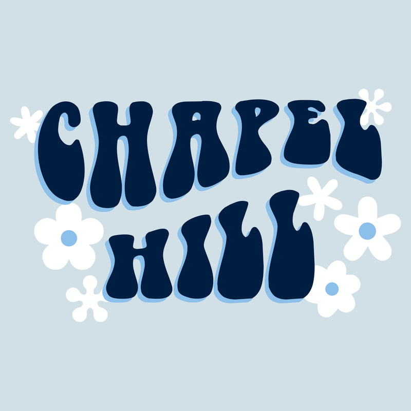 Chapel Hill Groove On CW Garment-Dyed T-Shirt - Soothing Blue