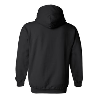 Davidson Wildcats Basic Block Hoodie - Black