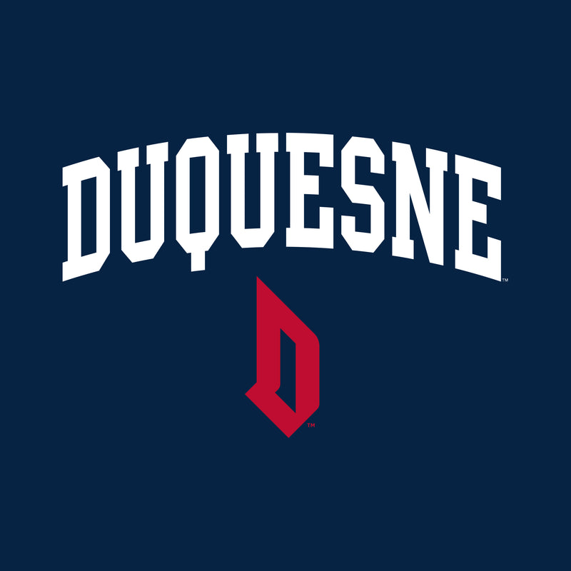 Duquesne Arch Logo Long Sleeve - Navy