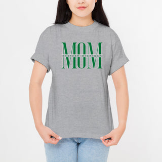 Eastern Michigan Classic Mom T-Shirt - Sport Grey