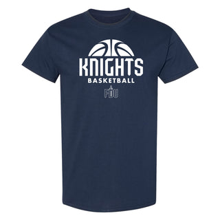 Fairleigh Dickinson Knights Basketball Hype T Shirt - Navy