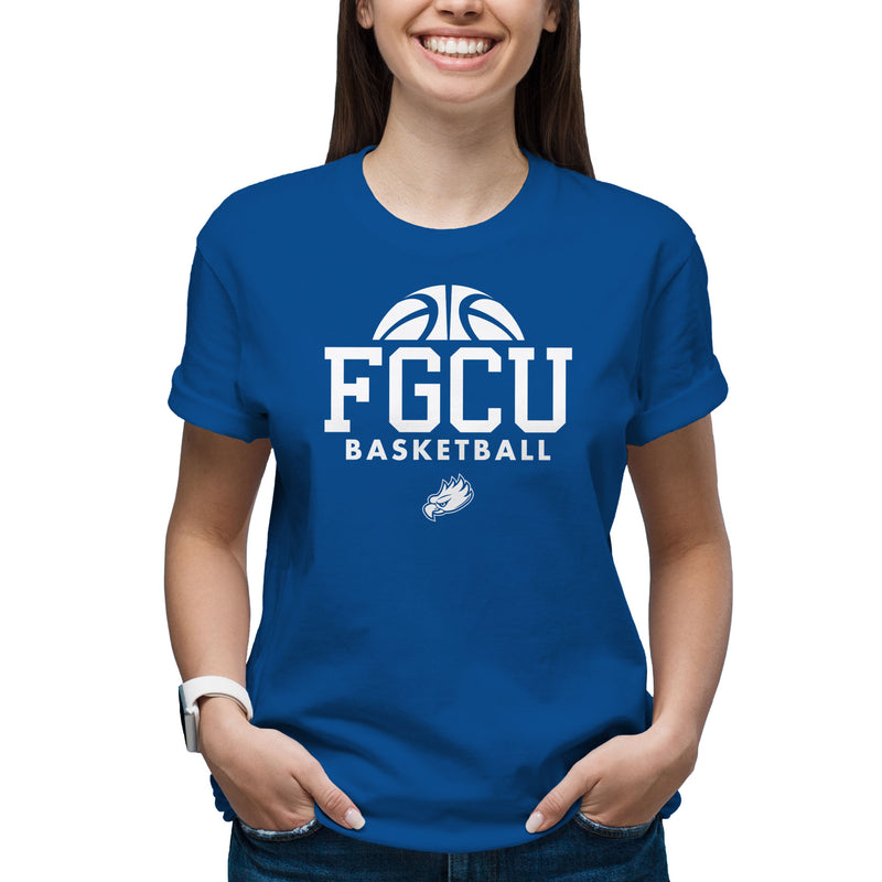 Florida Gulf Coast University Eagles Basketball Hype Short Sleeve T Shirt - Royal