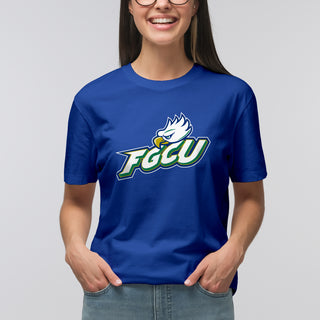 Florida Gulf Coast University Eagles Primary Logo Short Sleeve T Shirt - Royal