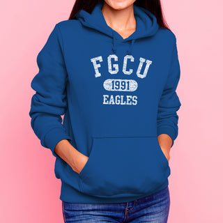 Florida Gulf Coast University Eagles Athletic Arch Hoodie - Royal