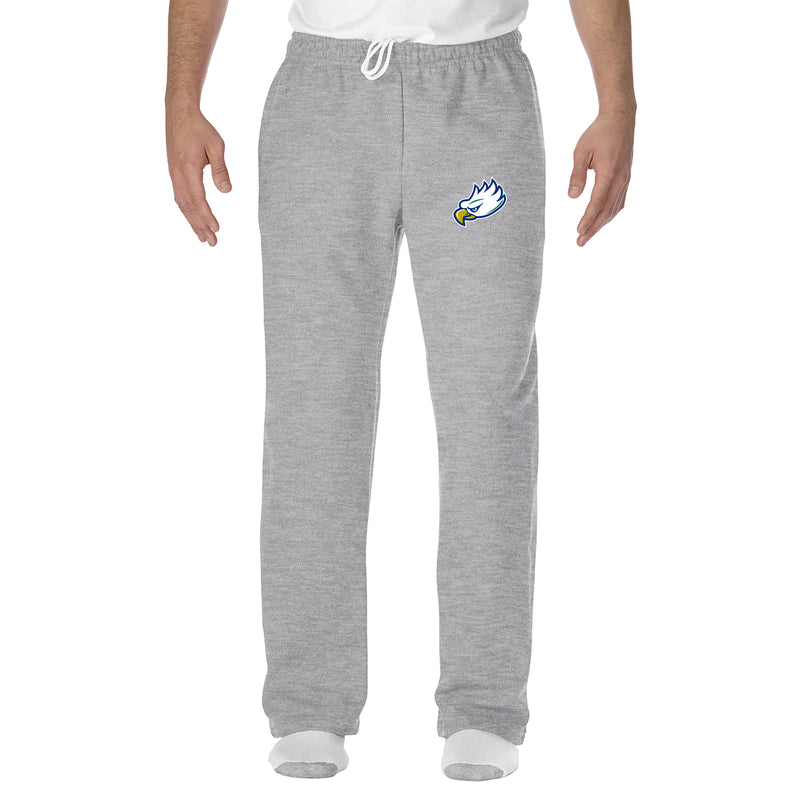 Florida Gulf Coast University Eagles Primary Logo Sweatpants - Sport Grey