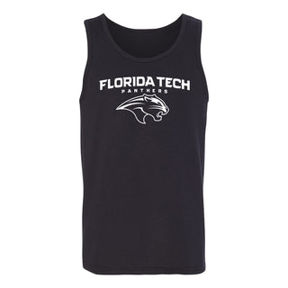 Florida Institute of Technology Panthers Arch Logo Tank Top - Black