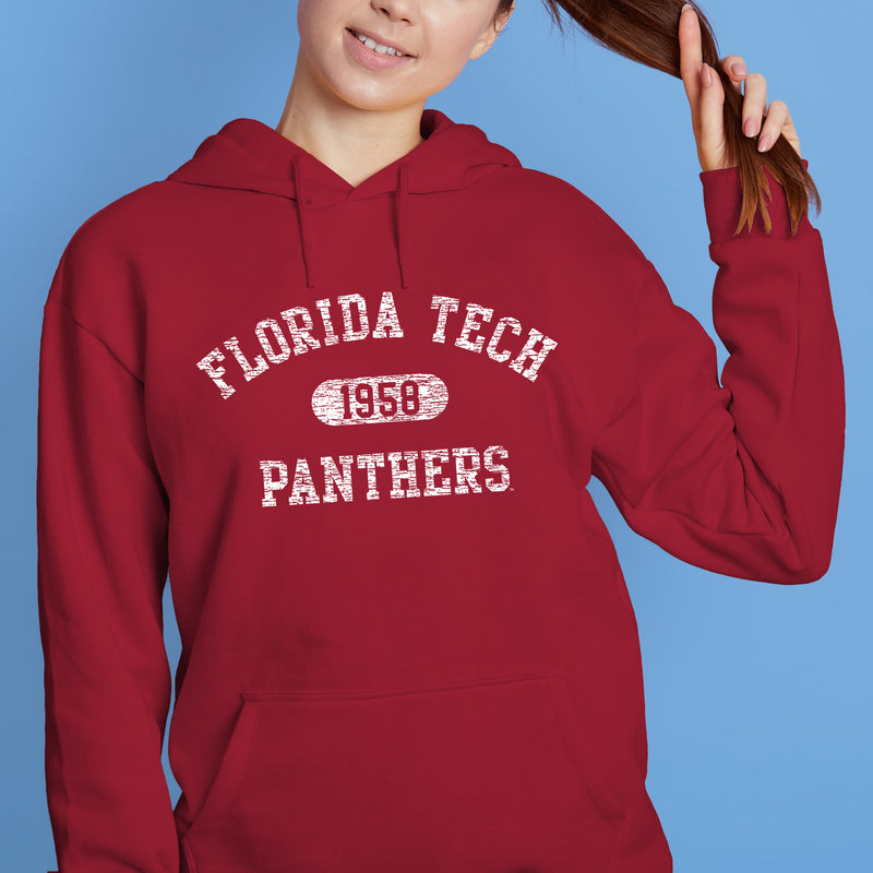 Florida Tech Athletic Arch Hoodie - Cardinal