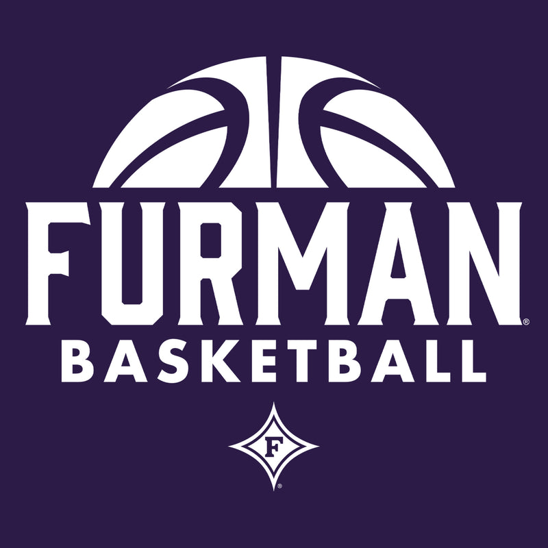 Furman University Paladins Basketball Hype T Shirt - Purple