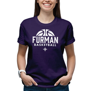 Furman University Paladins Basketball Hype T Shirt - Purple