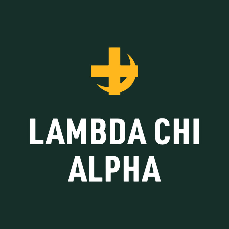 Lambda Chi Alpha Greek Primary Logo Hoodie - Forest