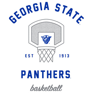 Georgia State Panthers Basketball Net T-Shirt - White