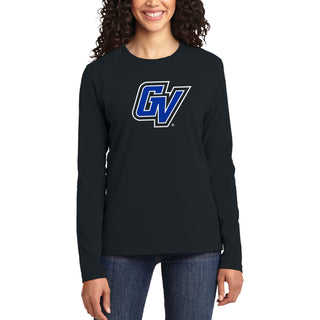 GVSU Primary Logo Women's Long Sleeve - Black