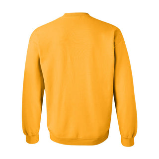 Michigan Wolverines Basic Block Crewneck Sweatshirt - Gold