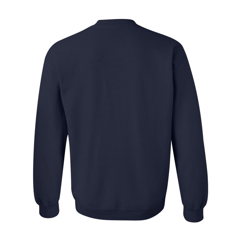 Akron Zips Basic Block Crewneck Sweatshirt - Navy