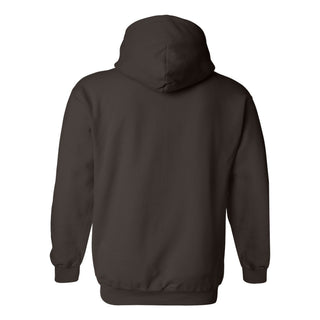 BGSU Bowling Green State University Falcons Institutional Logo Hoodie - Dark Chocolate