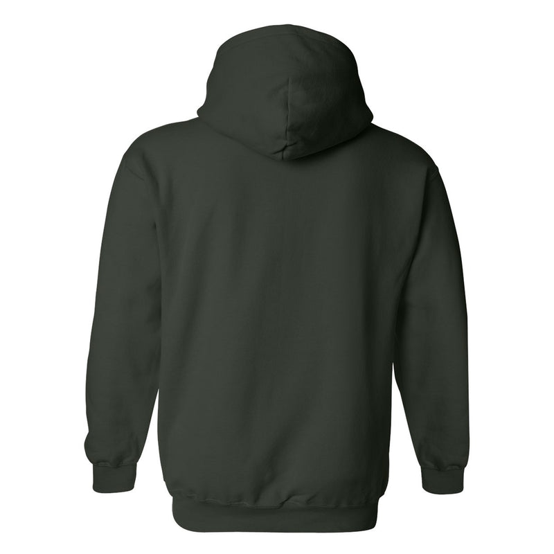 University of Hawaii Rainbow Warriors Athletic Arch Cotton Hoodie - Forest