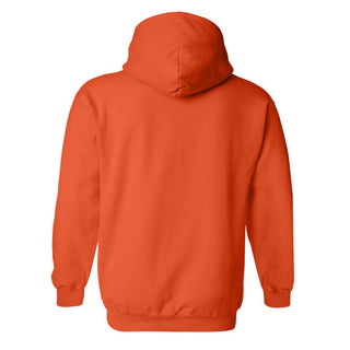 University of Illinois Fighting Illini Primary Logo Cotton Hoodie - Orange