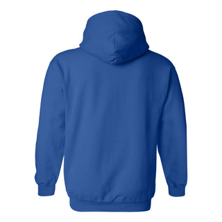 Madonna University Crusaders Basic Block Hoodie - Royal