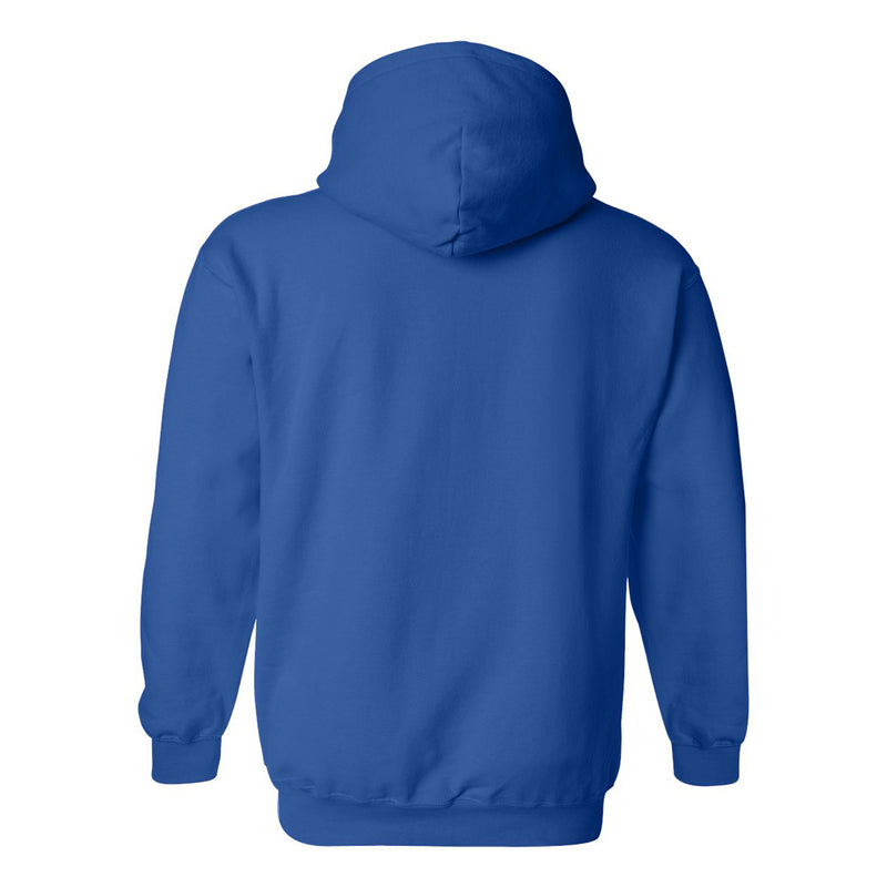 Brandeis University Judges Basic Block Hoodie - Royal