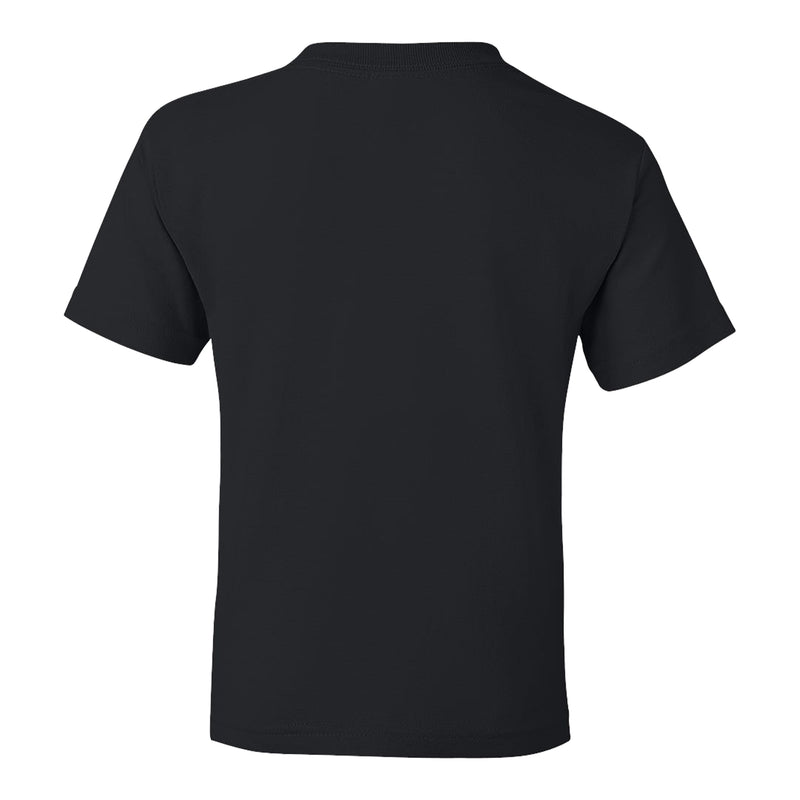 Belmont Abbey College Crusaders Basic Block Youth Short Sleeve T Shirt - Black