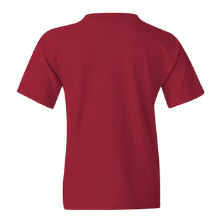 University of Indianapolis Greyhounds Basic Block Cotton Youth T-Shirt - Cardinal