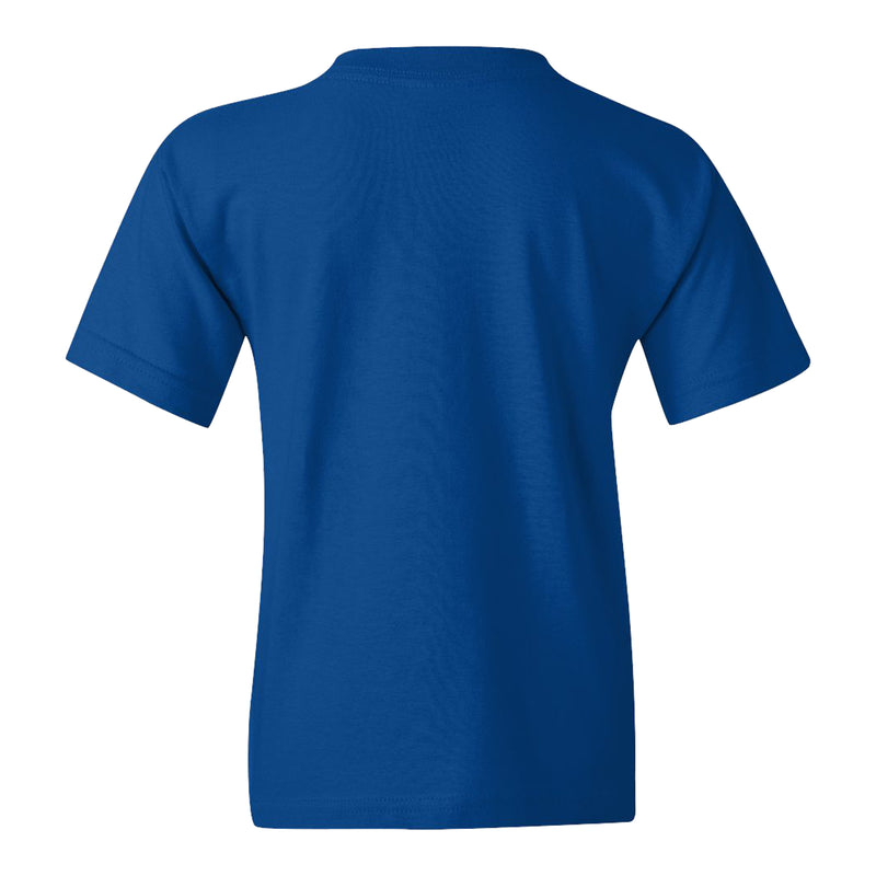 FGCU Florida Gulf Coast University Eagles Primary Logo Youth Short Sleeve T-Shirt - Royal