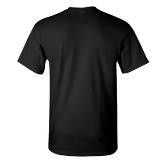 Appalachian State University Mountaineers Basic Block Cotton T-Shirt - Black