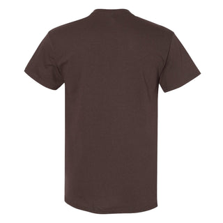 Lehigh University Mountain Hawks Basic Block T-Shirt - Dark Chocolate