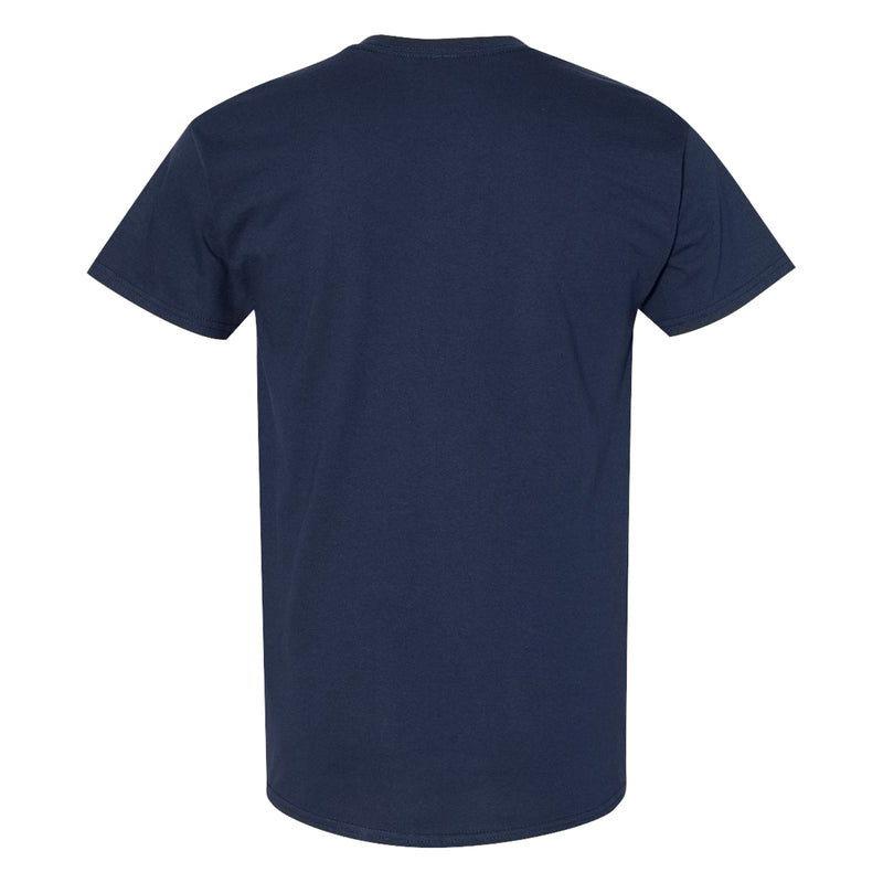 Duquesne University Dukes Basic Block Alumni Short Sleeve T Shirt - Navy